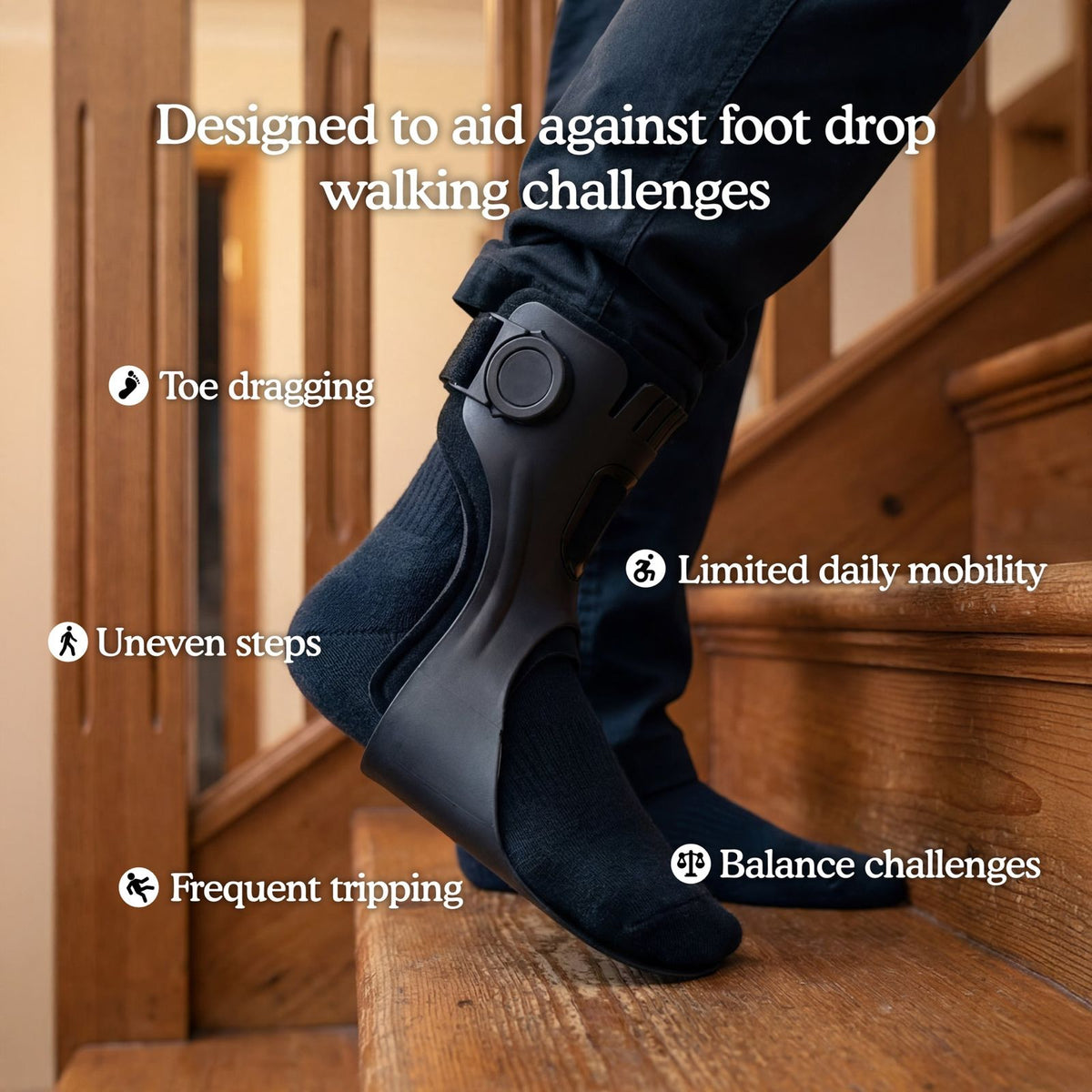 Cedrow Foot Drop AFO Brace