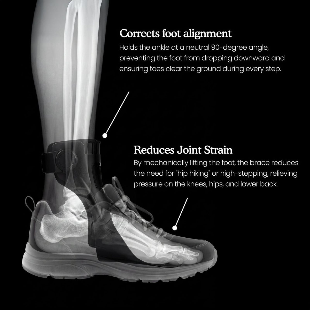 Cedrow Foot Drop AFO Brace