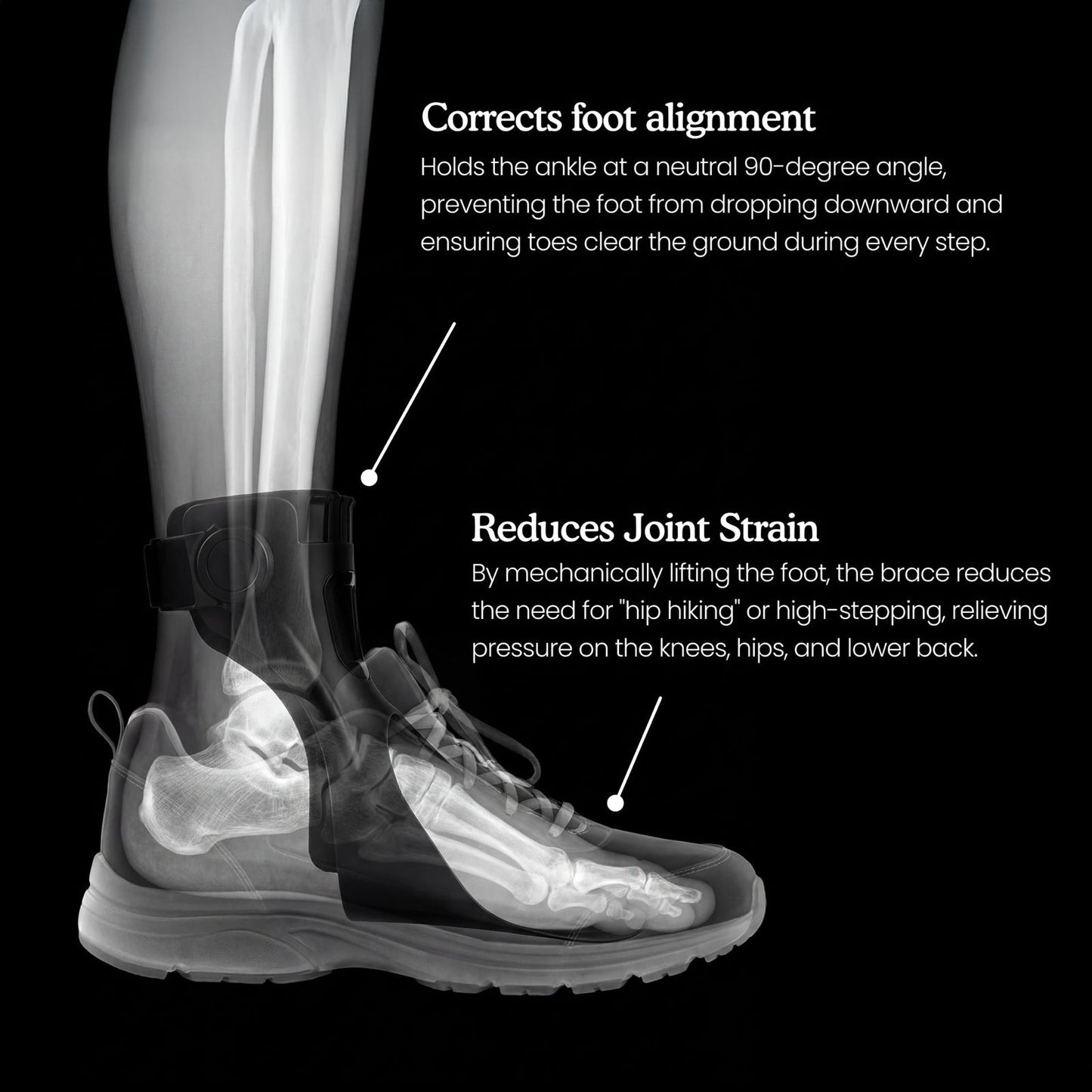 Cedrow Foot Drop AFO Brace