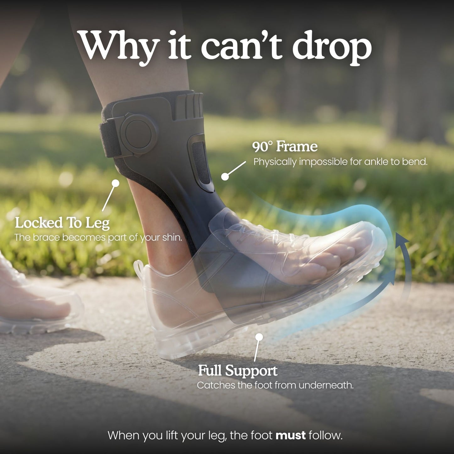 Cedrow Foot Drop AFO Brace